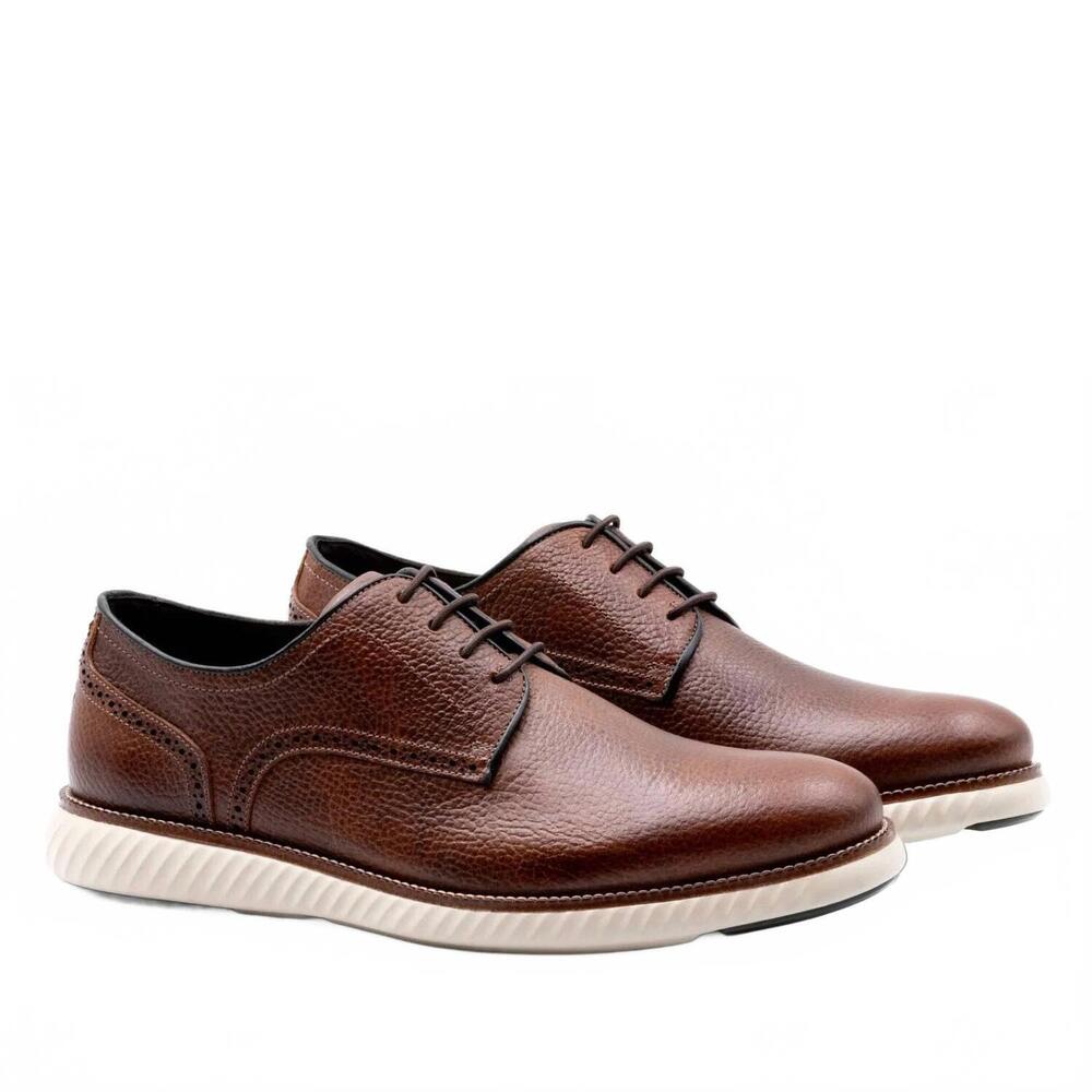 NEW MARTIN DINGMAN men's countryaire water buffalo plain toe shoes in oak